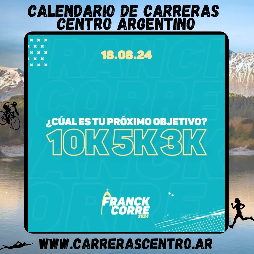 Flyer de Franck Corre 2024
