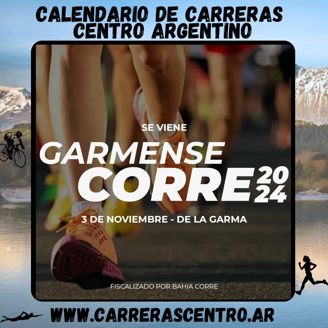 Flyer de Garmense Corre 2024