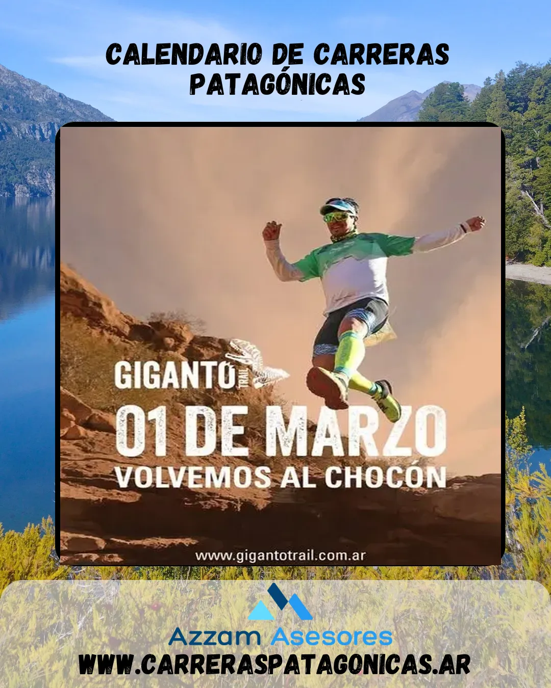 Flyer de Giganto Trail 2026