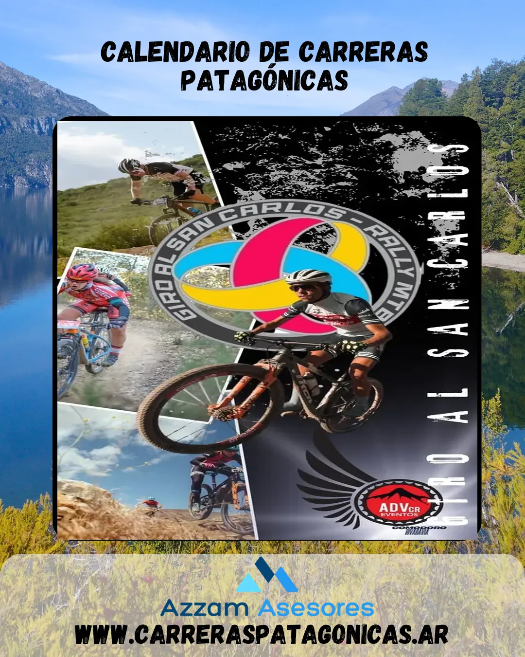 Flyer de Giro Al San Carlos 2025