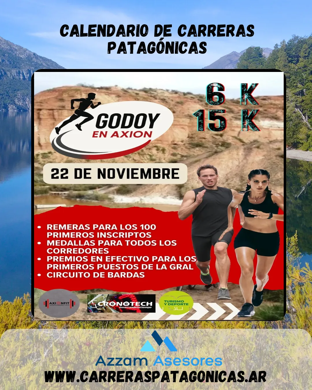 Flyer de Godoy en Axion 2025
