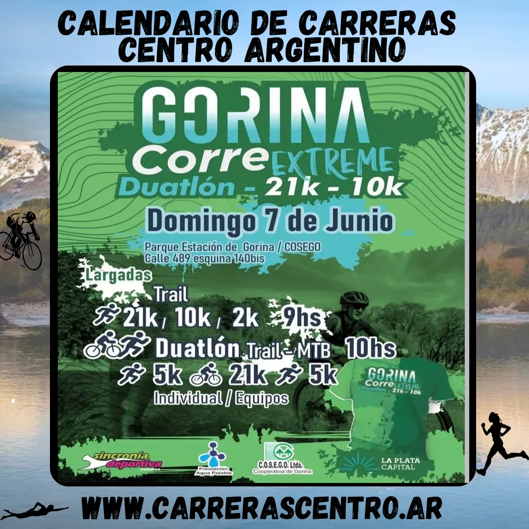 Flyer de Gorina Corre Extreme 2026