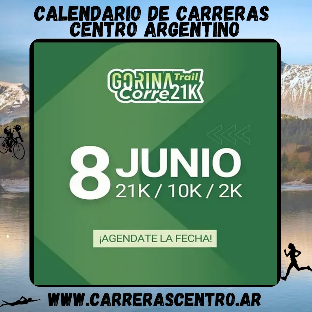 Flyer de Gorina Corre 2025