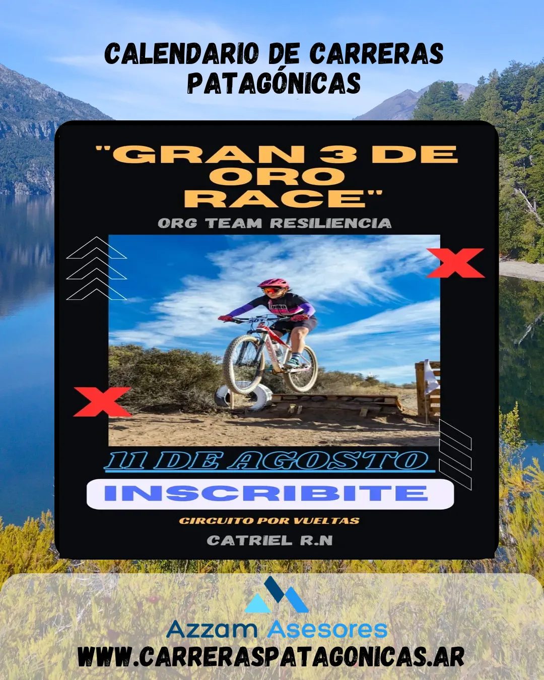 Flyer de Gran 3 Oro Race 2024