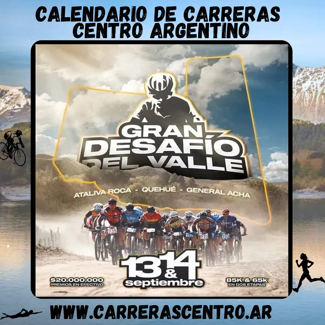 Flyer de Gran Desafío del Valle 2025