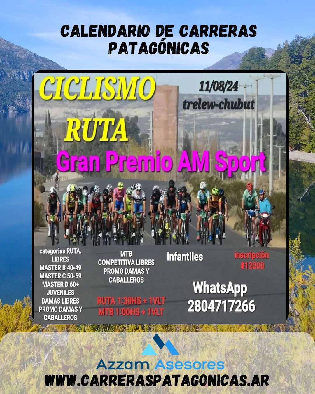 Flyer de Gran Premio AM Sport 2024