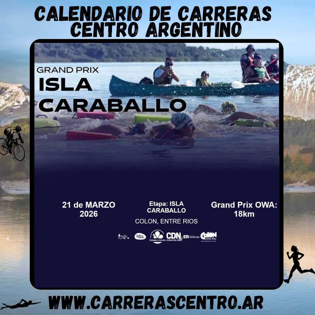 Flyer de Grand Prix OWA – Isla Caraballo 2026