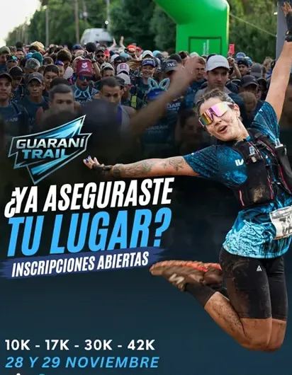 Flyer de Guaraní Trail 2026 - 4° Edición