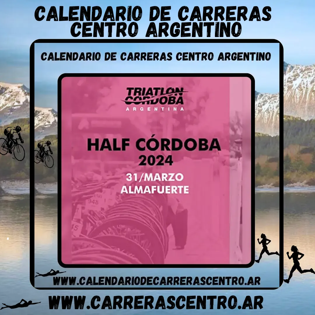 Flyer de Half Córdoba 2024