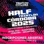 Flyer de Half Triatlón Córdoba 2025