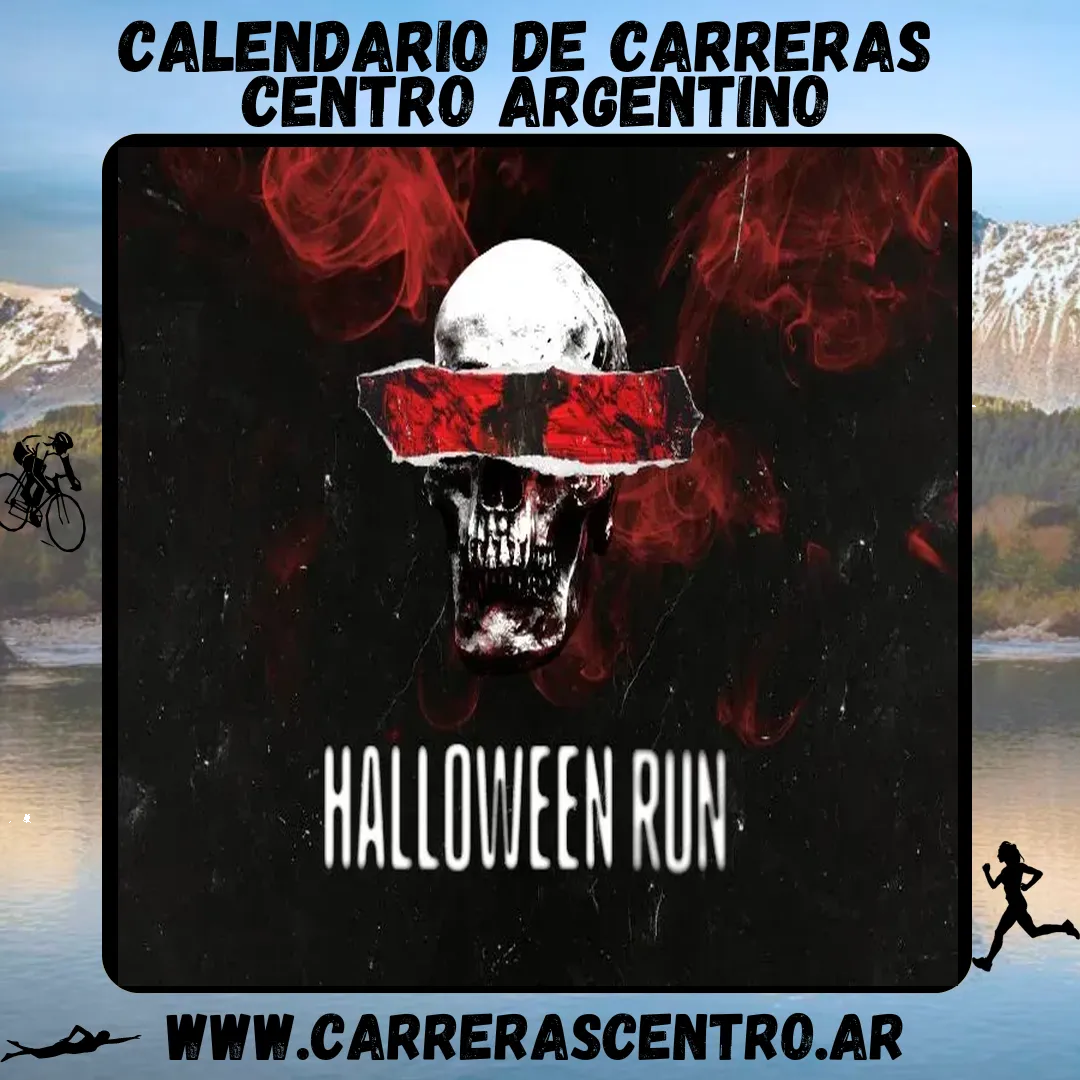 Flyer de Halloween Run 2024