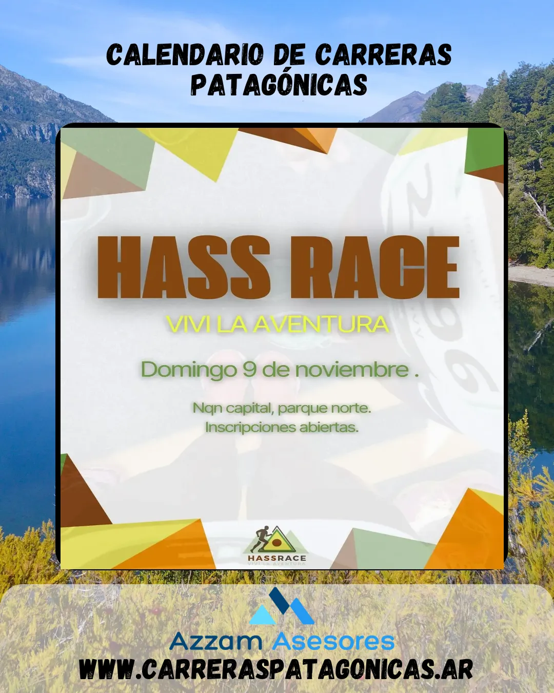 Flyer de Hass Race 2025