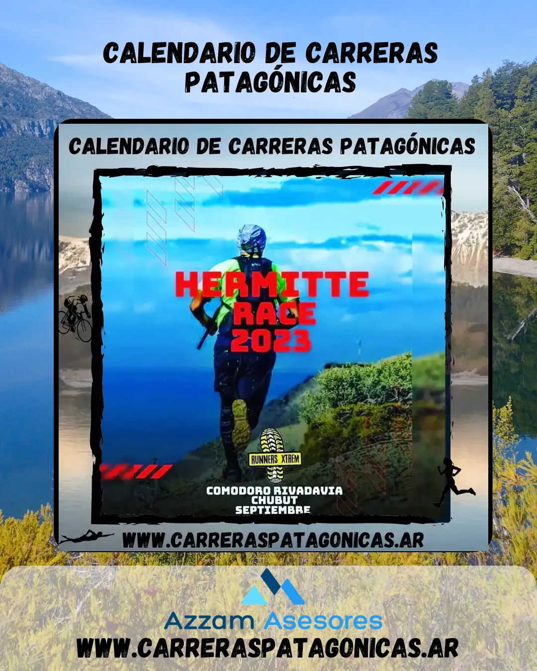 Flyer de Hermitte Race 2023