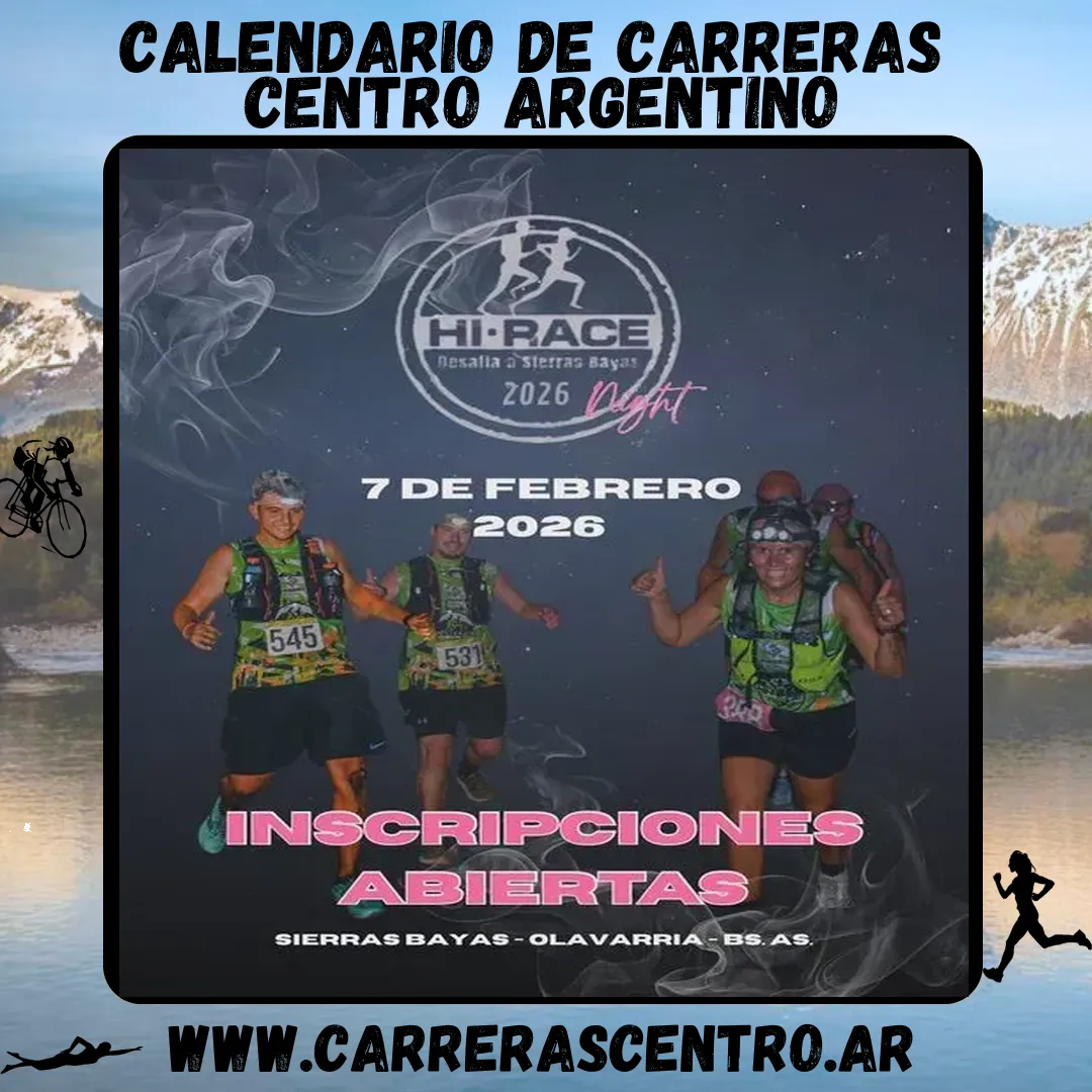 Flyer de Hi Race Nocturna 2026