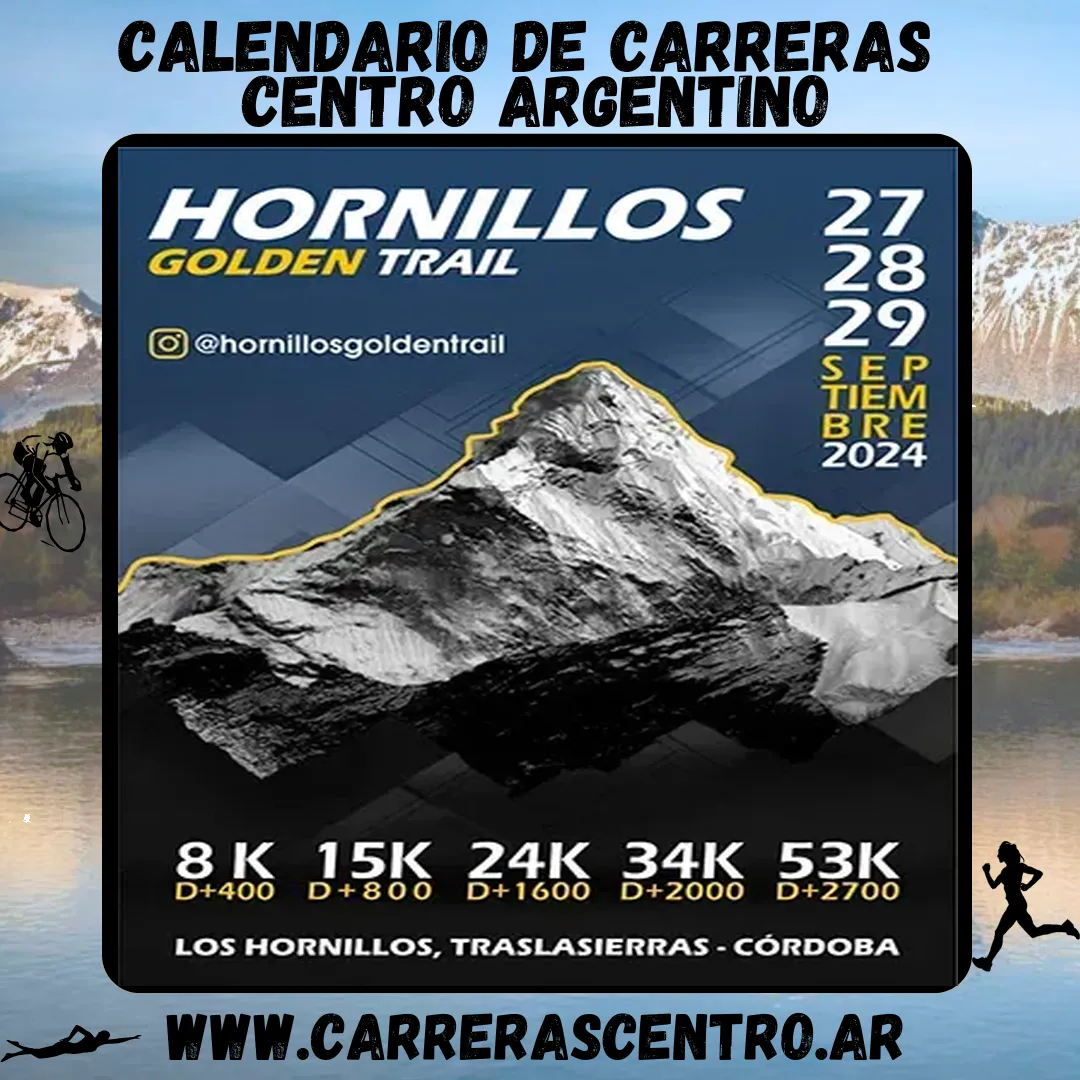 Flyer de Hornillos Golden Trail 2024
