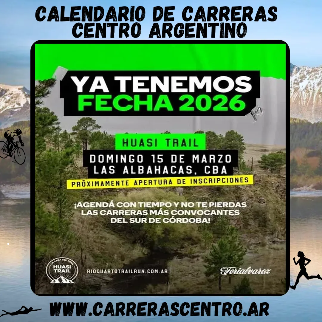 Flyer de Huasi Trail 2026