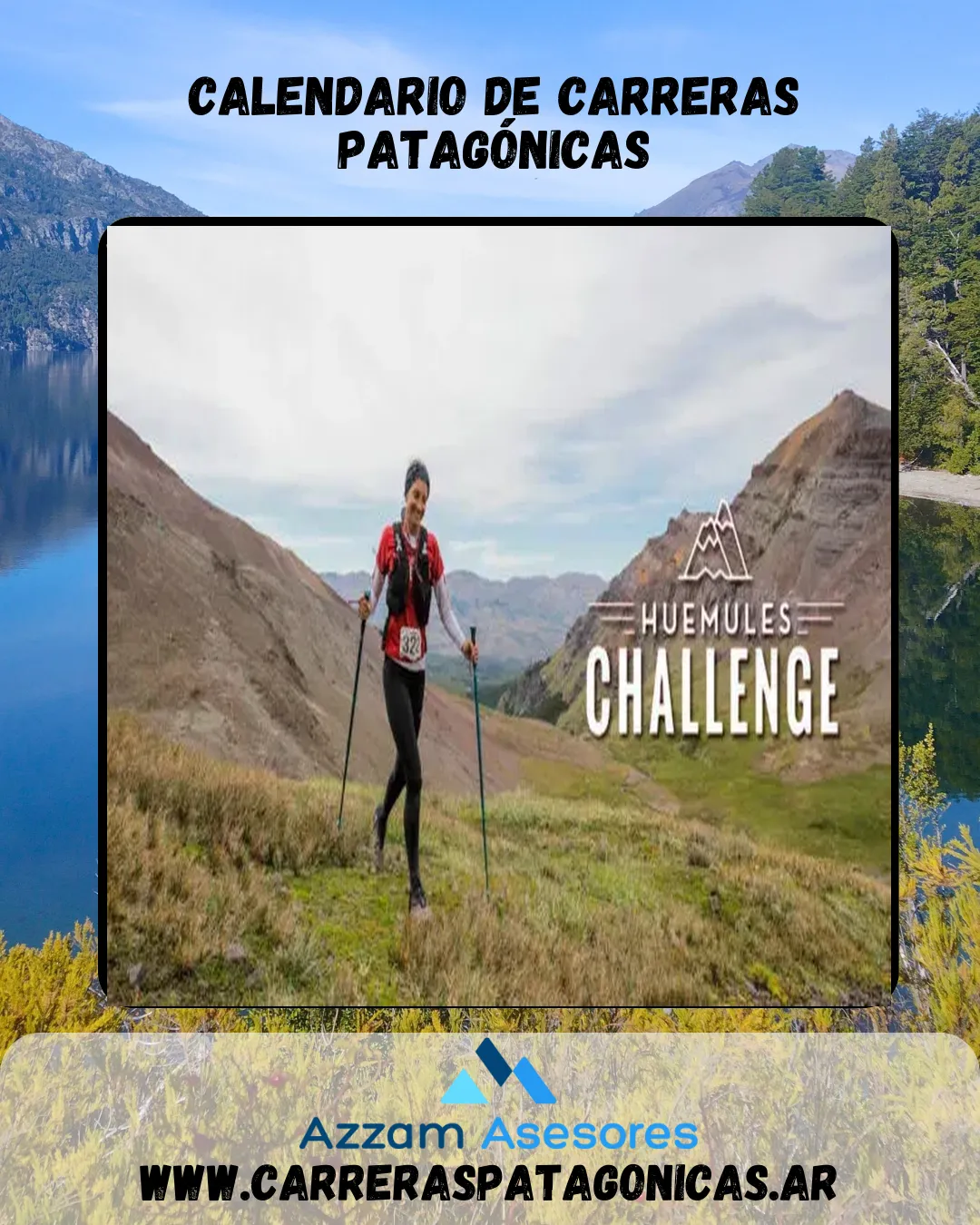 Flyer de HUEMULES CHALLENGE 2023
