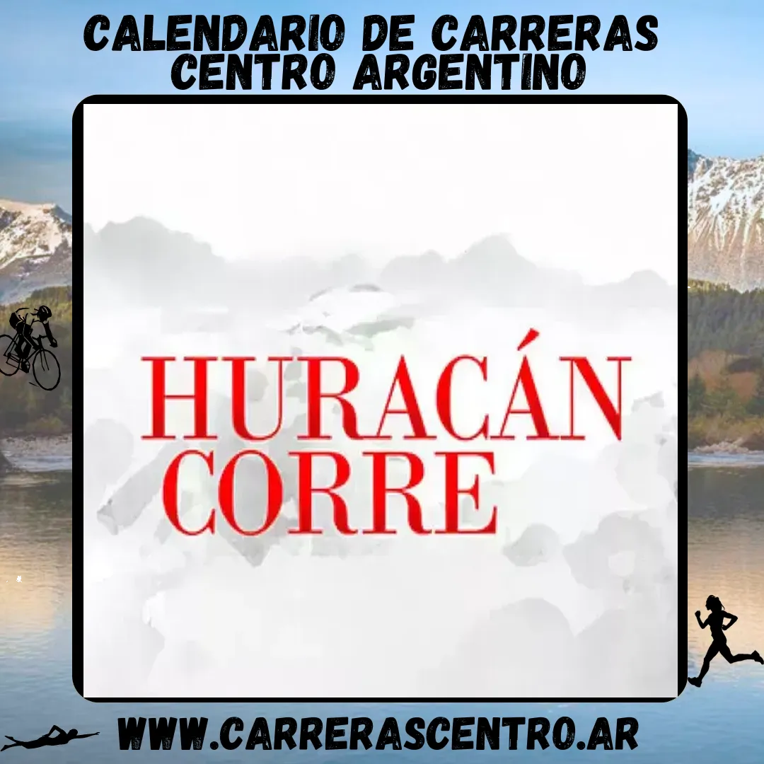 Flyer de Huracán Corre 2026