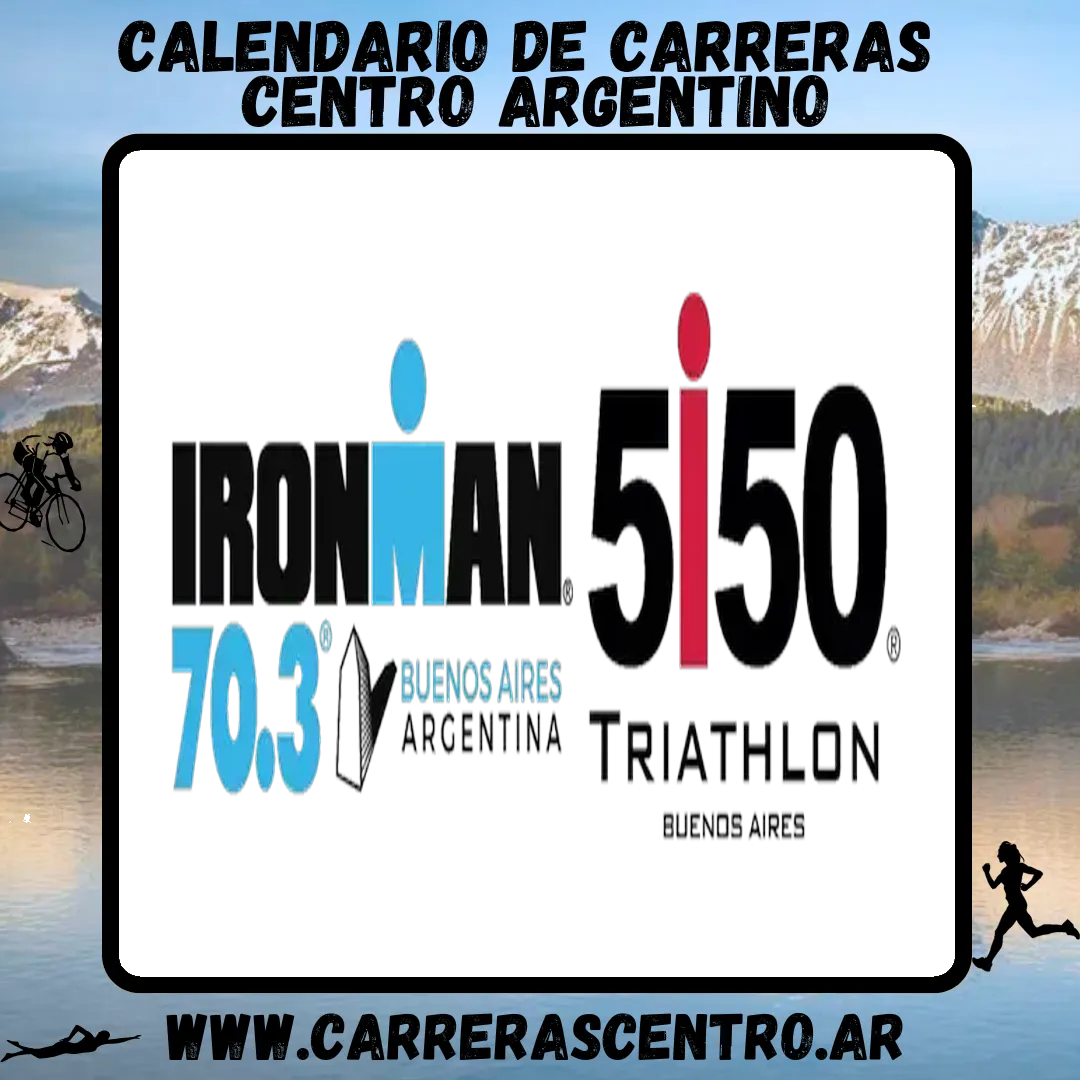 Flyer de Ironman 70.3 Buenos Aires 2026
