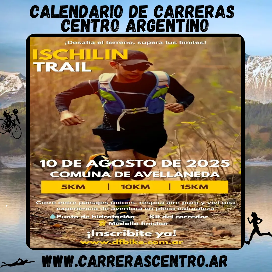 Flyer de Ischilin Trail 2025