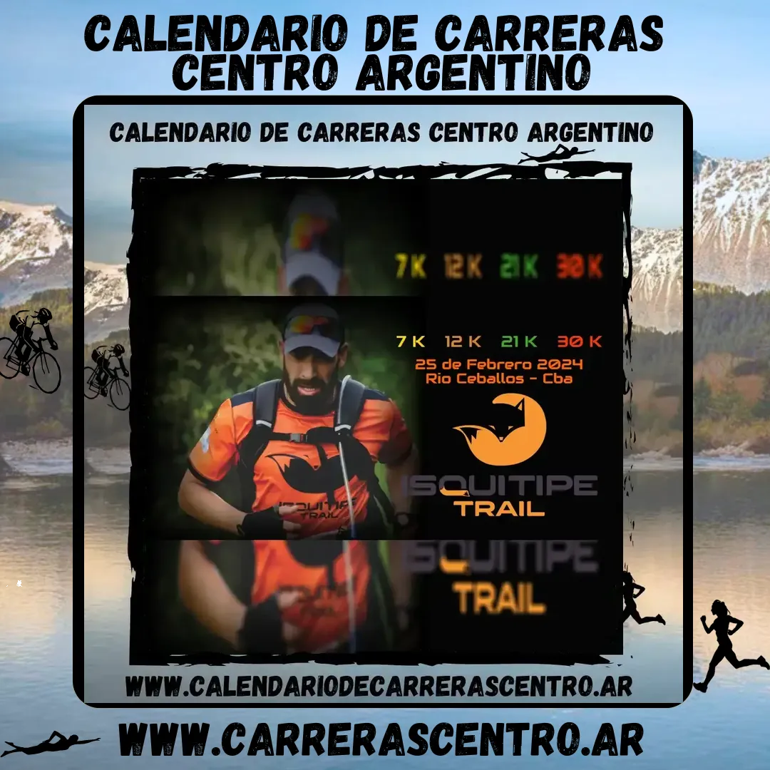 Flyer de Isquitipe Trail 2024