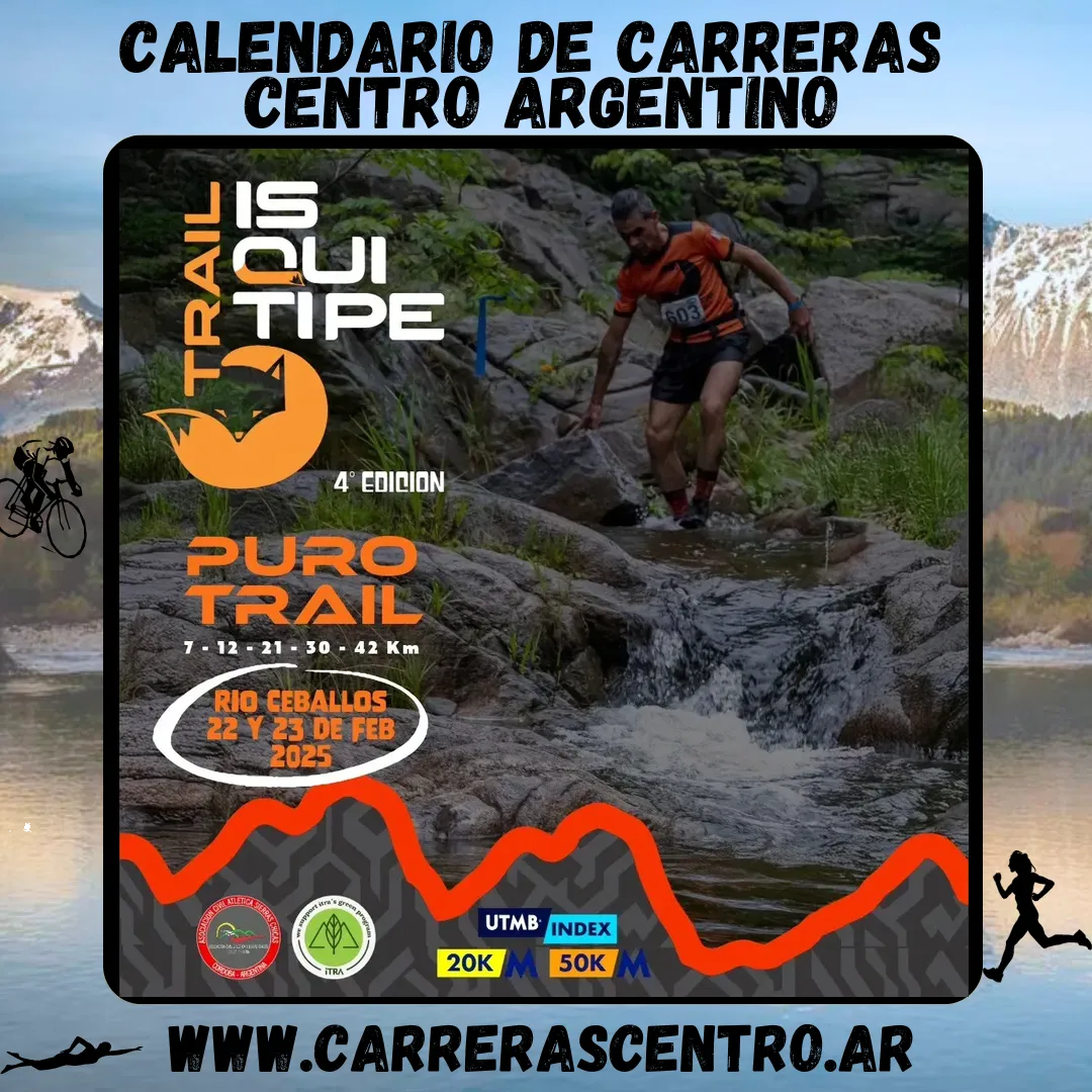 Flyer de Isquitipe Trail 2025