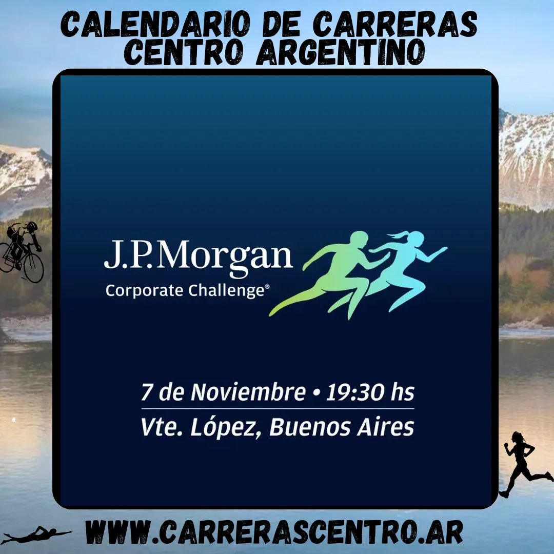 Flyer de J.P. Morgan Corporate Challenge 2024