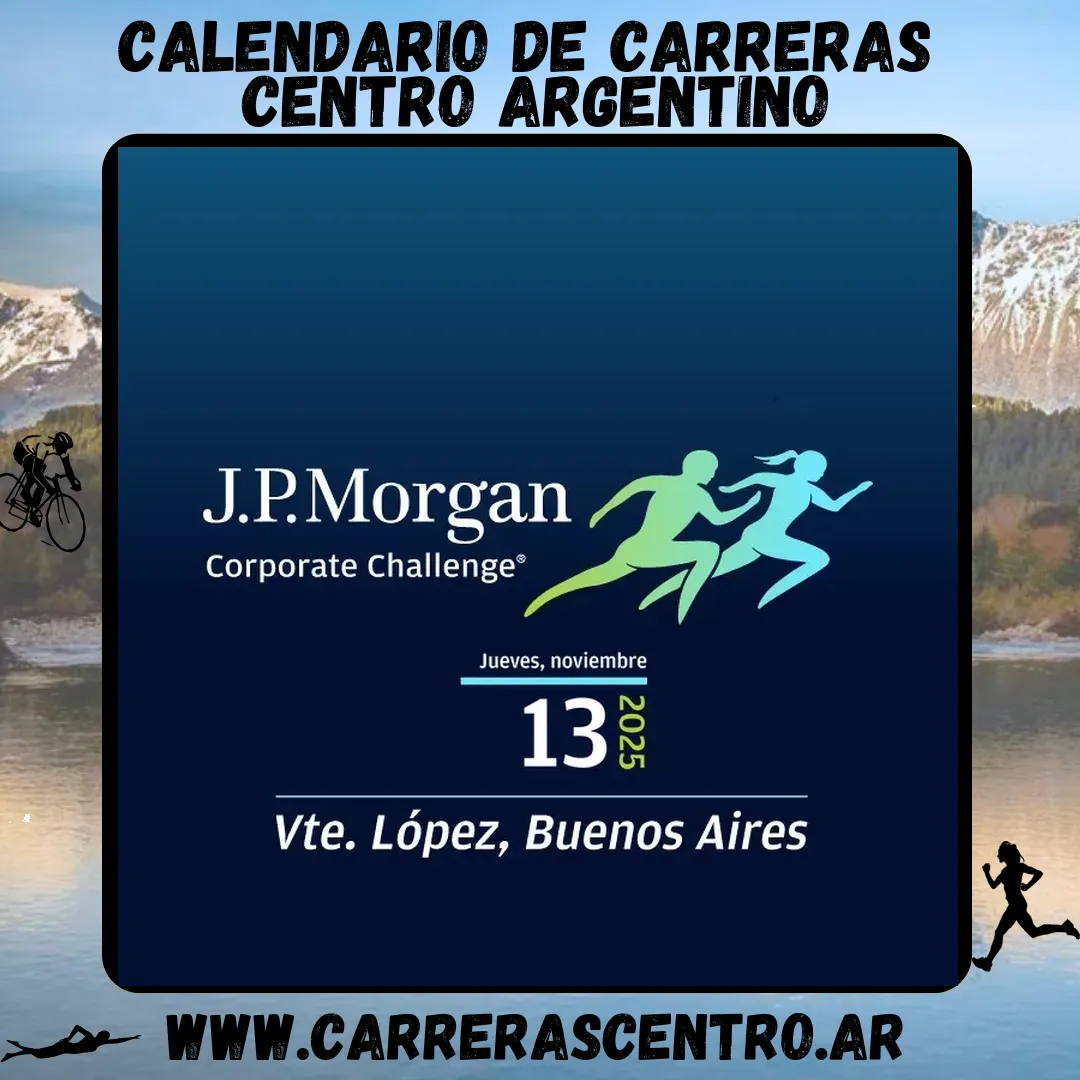 Flyer de J.P. Morgan Corporate Challenge 2025