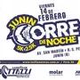 Flyer de Junín Corre de Noche 2025