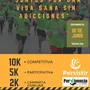 Flyer de Juntos por una vida sana SIN adicciones 2024