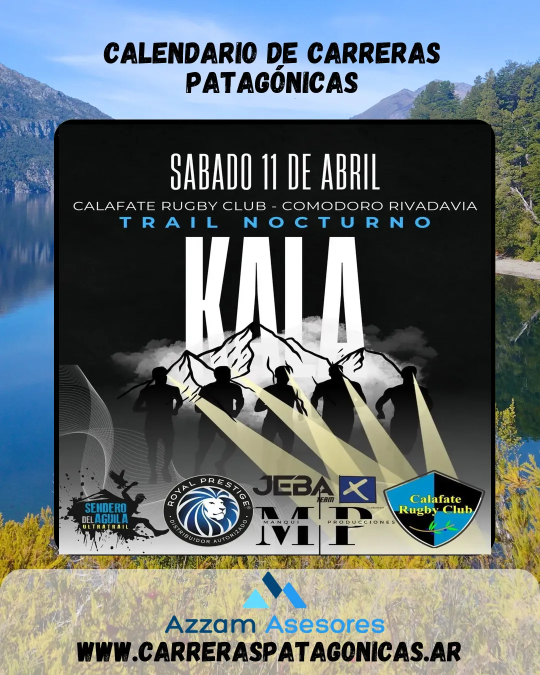 Flyer de Kala Trail Nocturno 2026