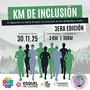 Flyer de KM de Inclusión 2025