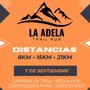 Flyer de La Adela Trail Run 2025