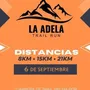 Flyer de La Adela Trail Run 2026