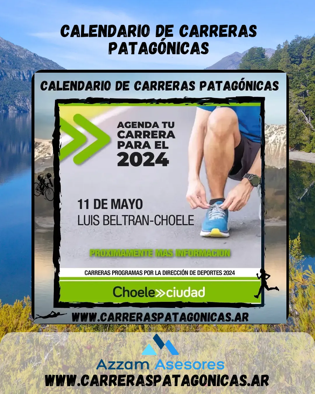 Flyer de La Beltrán – Choele 2024