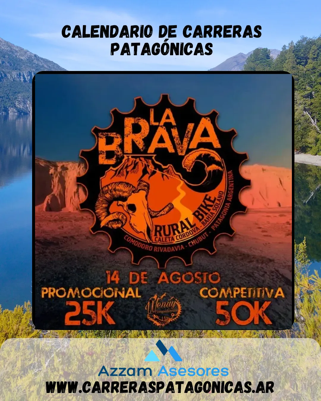 Flyer de LA BRAVA RURAL BIKE 2022