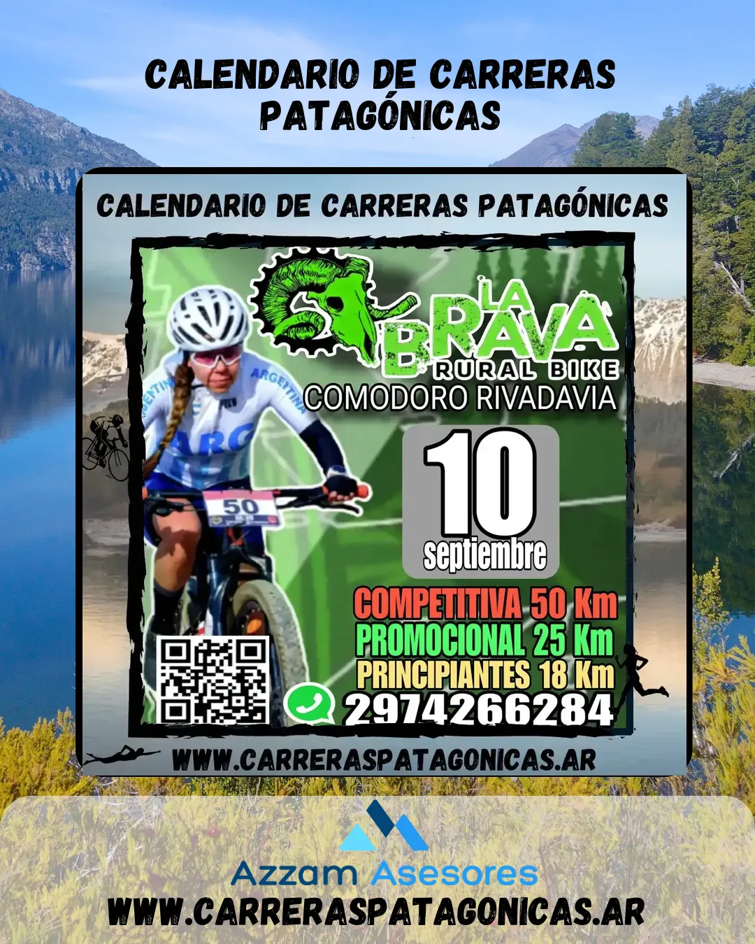 Flyer de LA BRAVA RURAL BIKE 2023