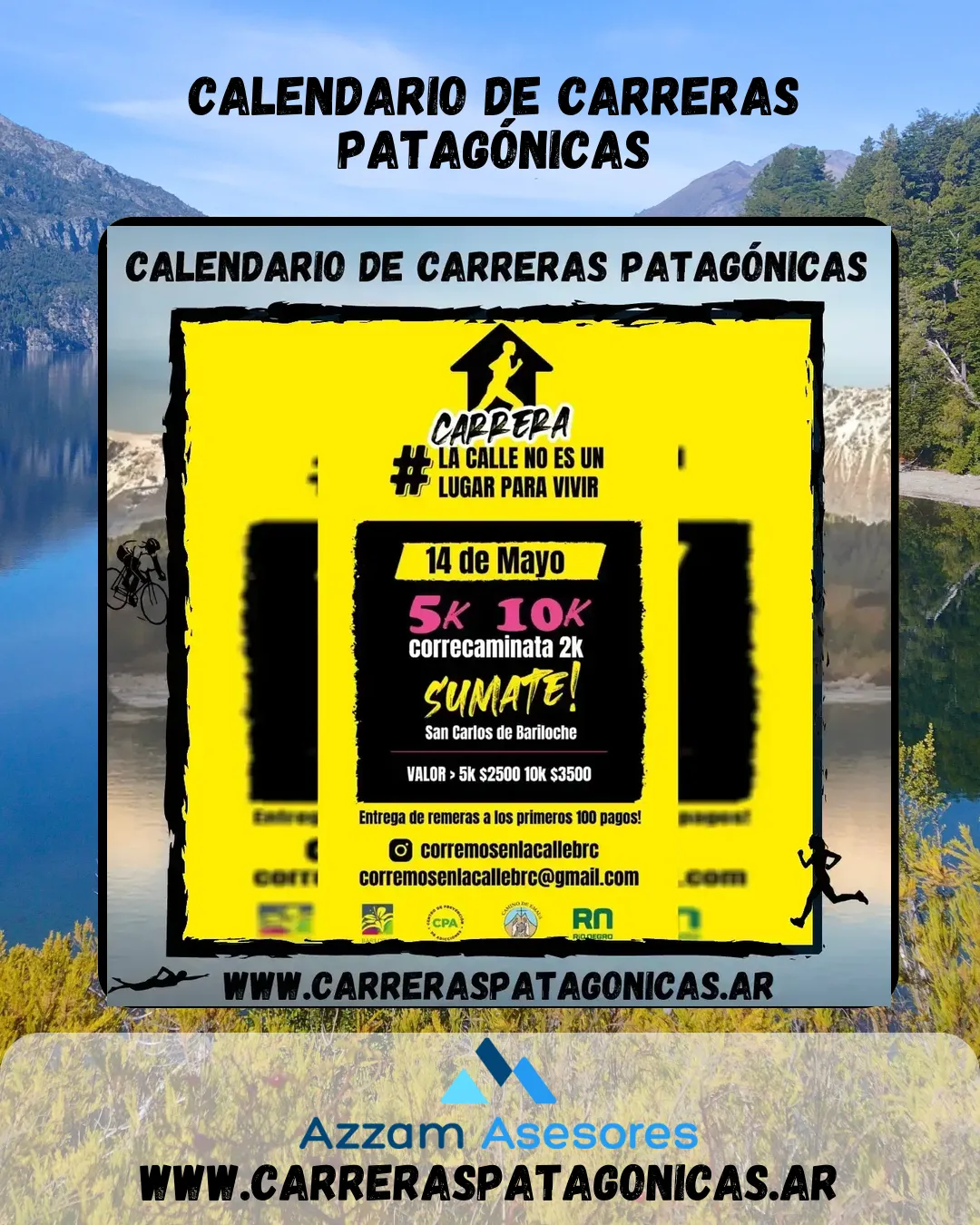 Flyer de La calle NO es un lugar para vivir 2023