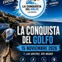 Flyer de La Conquista del Golfo 2026
