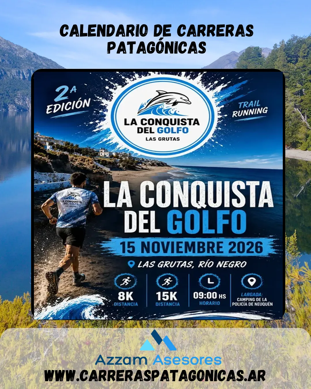 Flyer de La Conquista del Golfo 2026