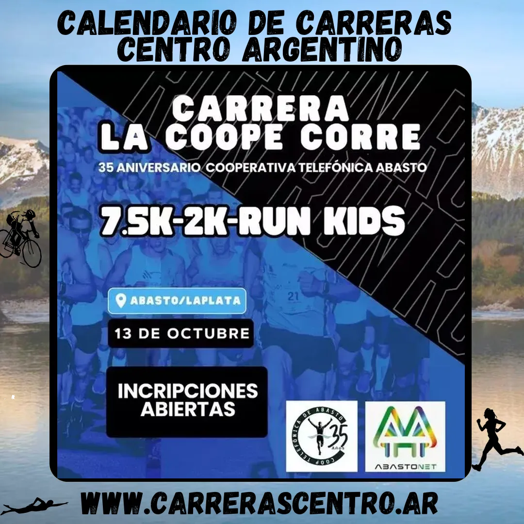Flyer de La Coope Corre 2024
