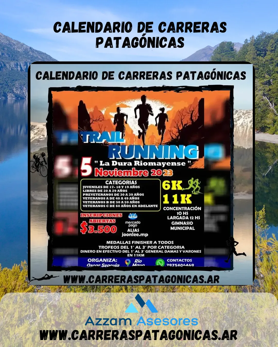 Flyer de La Dura Riomayense 2023