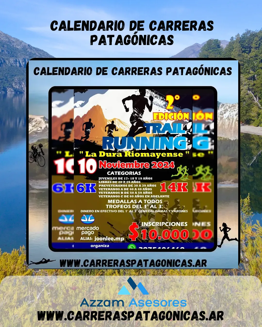 Flyer de La Dura Riomayense 2024