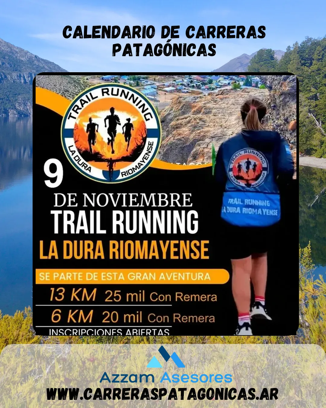 Flyer de La Dura Riomayense 2025