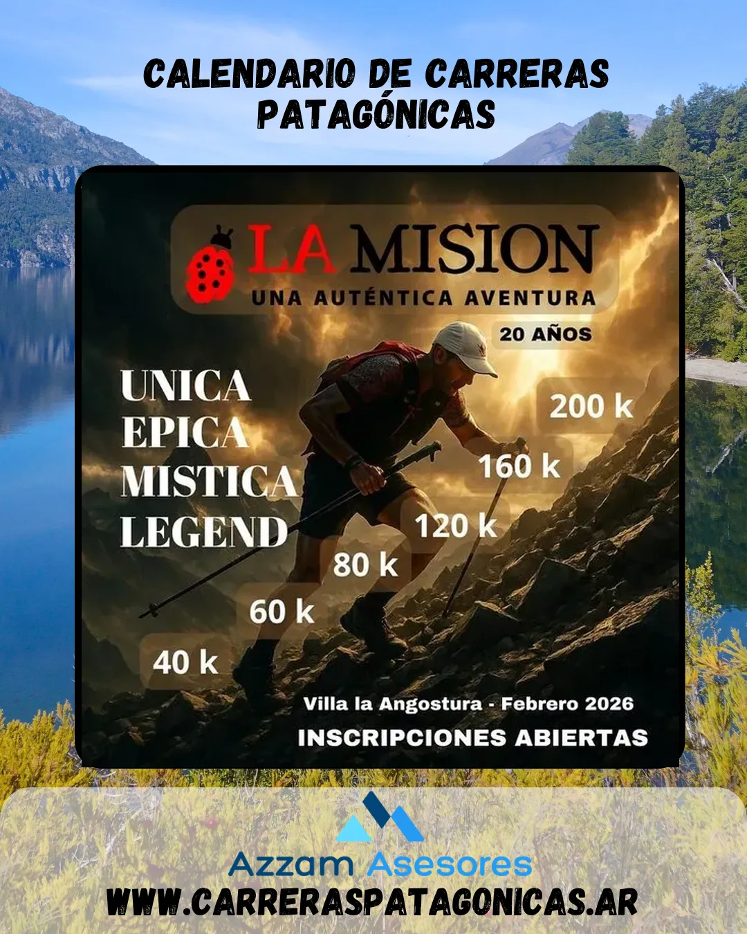 Flyer de La Misión 2026
