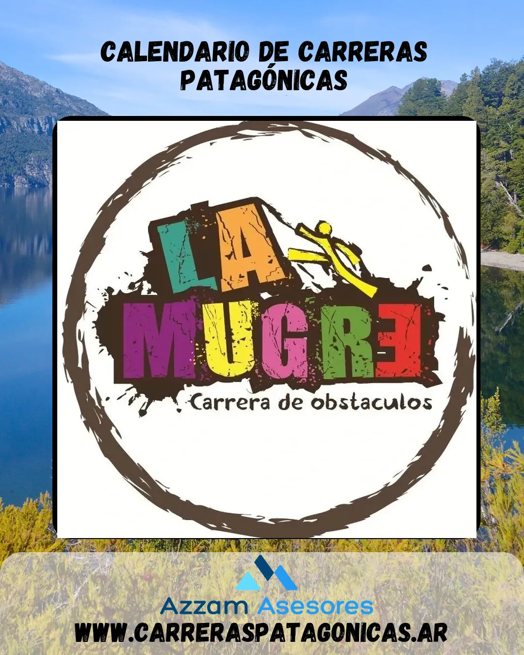 Flyer de La Mugre – Carrera de Obstáculos 2022