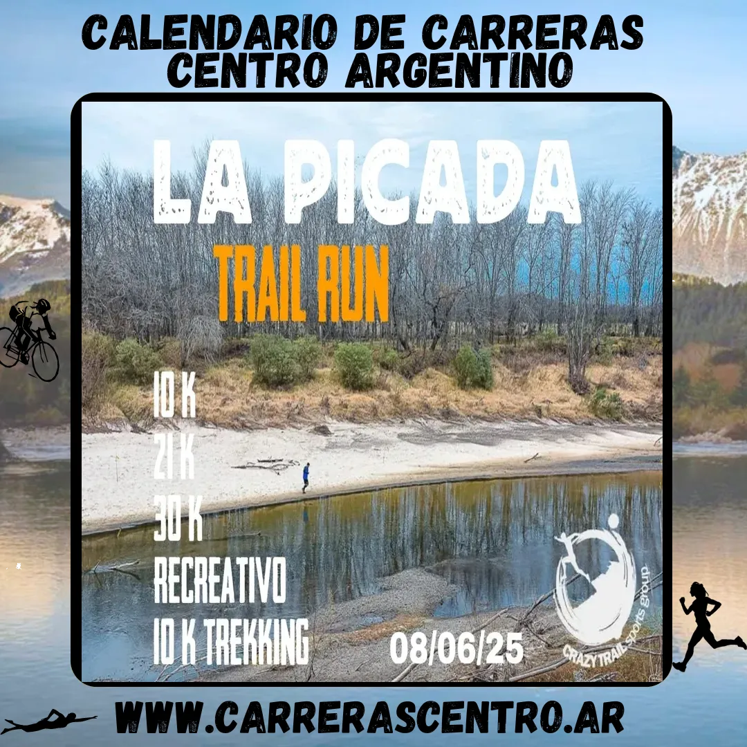 Flyer de La Picada Trail Run 2025