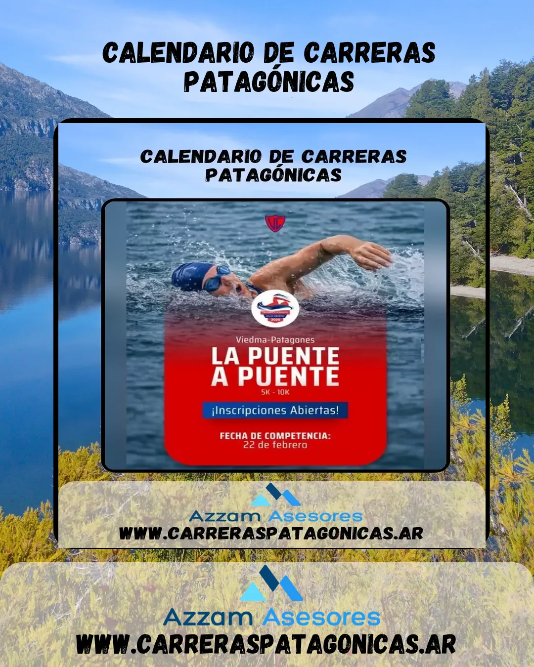 Flyer de La Puente a Puente 2026