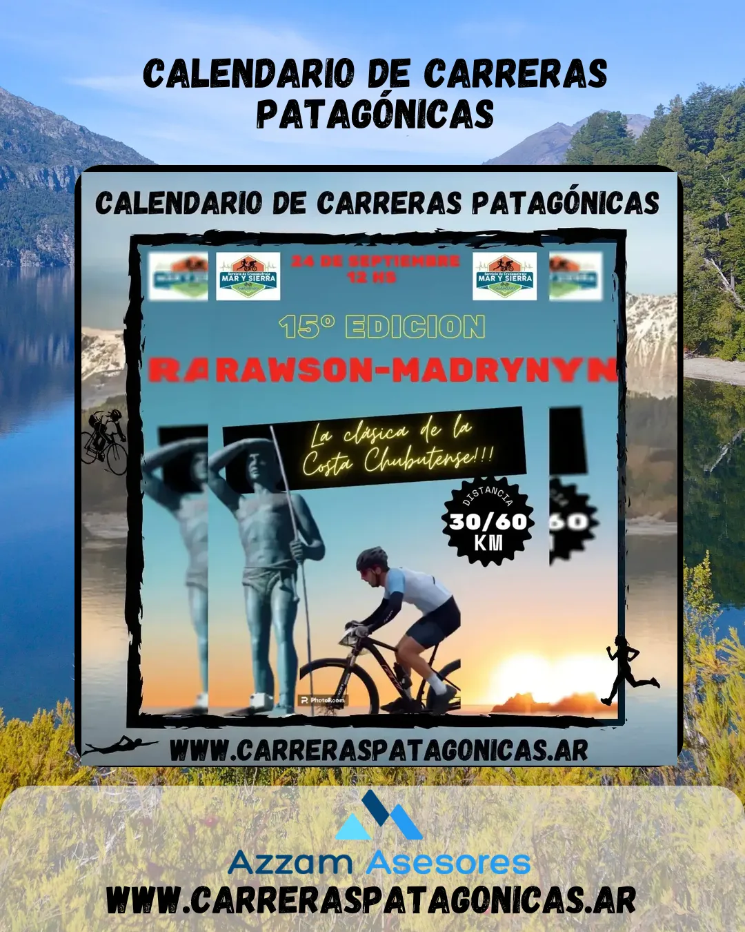 Flyer de La Rawson – Madryn 2023