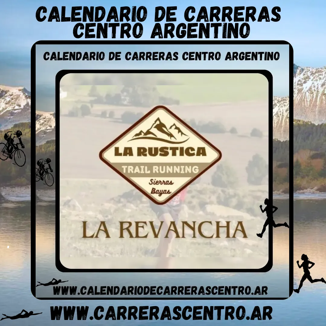 Flyer de La Rustica Trail Running «La Revancha» 2024